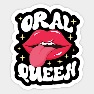 Oral Queen Sticker